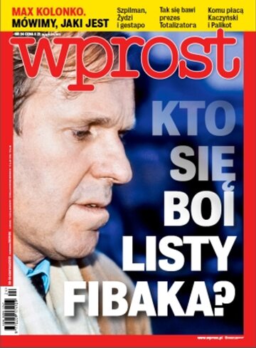Okładka tygodnika WPROST: 24/2013